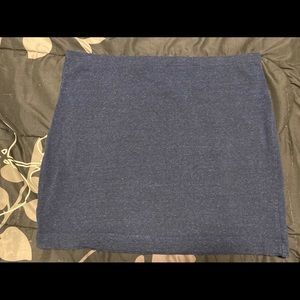 H&M navy blue mini skirt size L